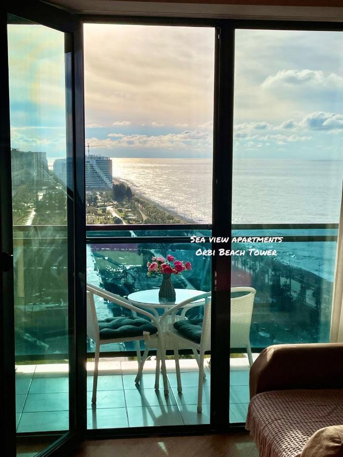 באטומי Sea View Apartments Orbi Beach Tower מראה חיצוני תמונה
